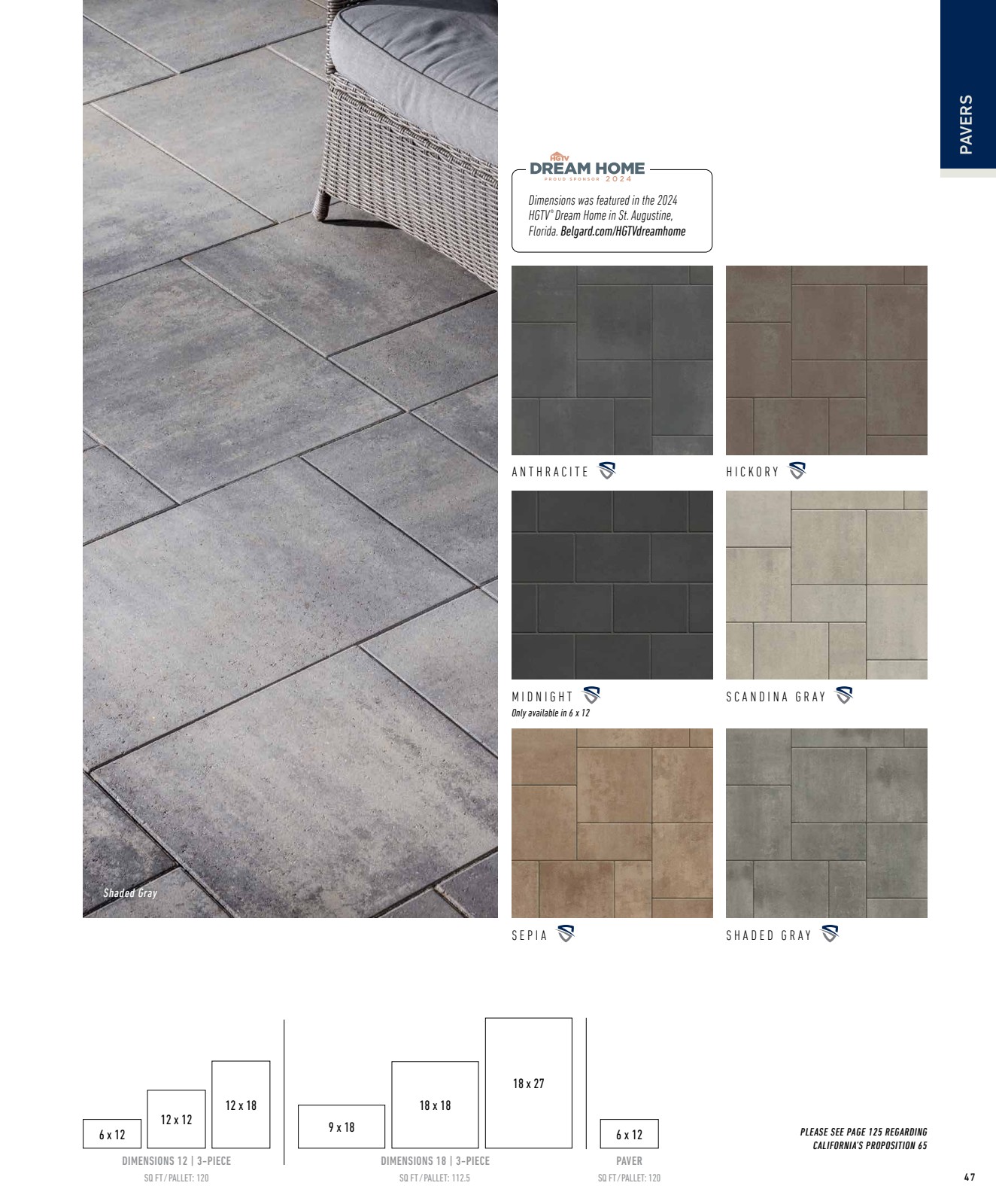 Dimensions – Colors by Belgard - Pavers