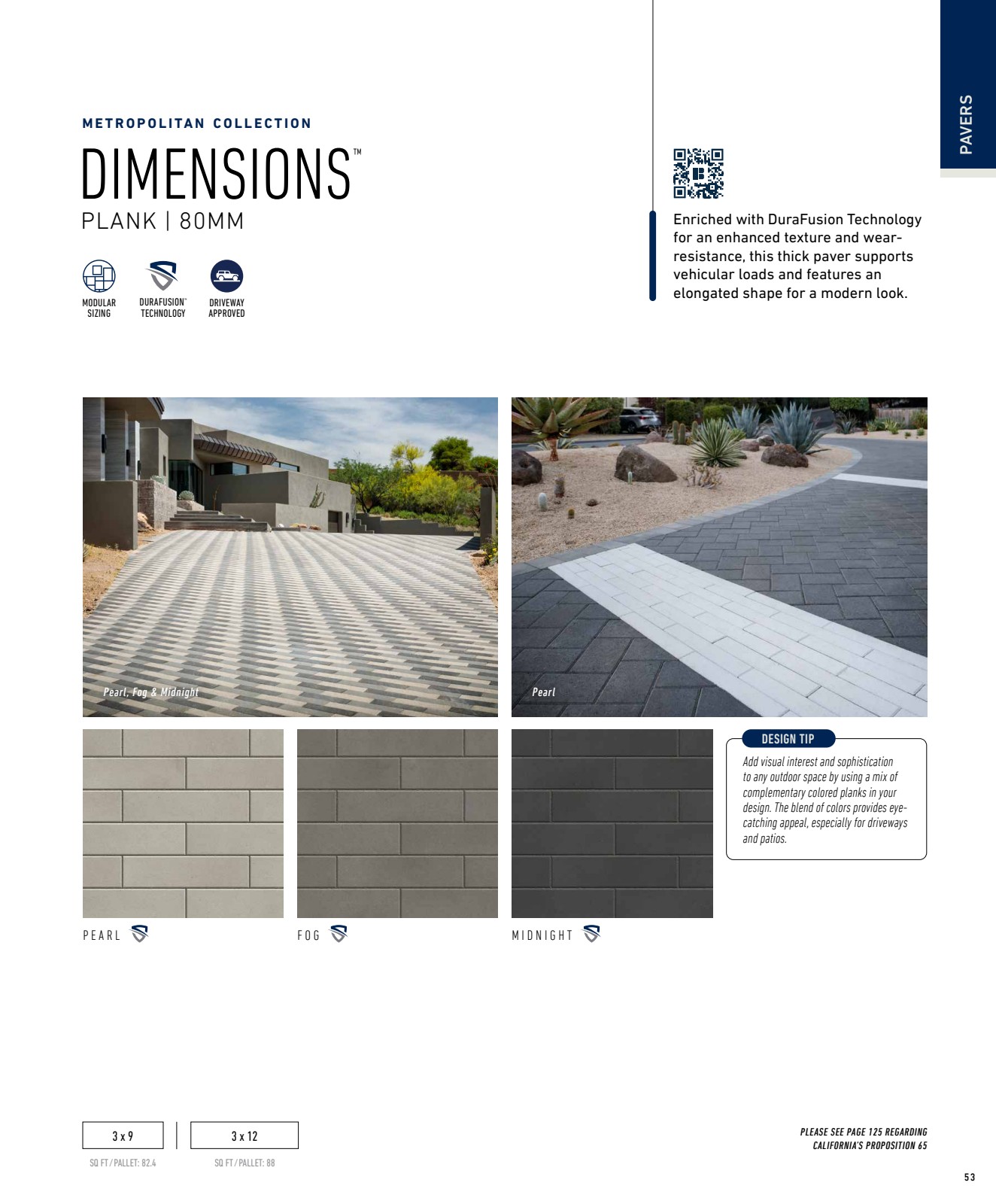 Dimensions Plank 80mm by Belgard - Pavers
