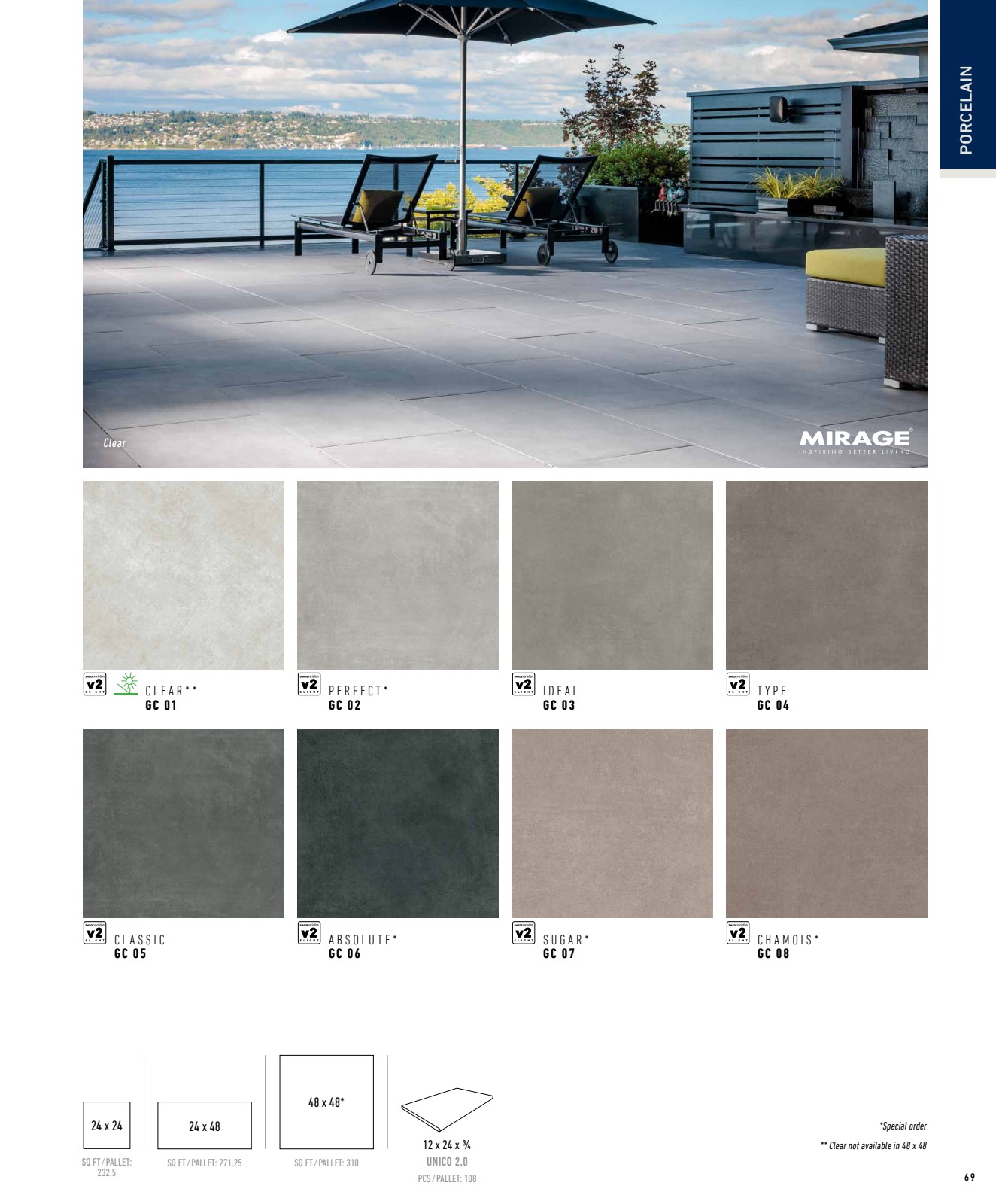 Glocal – Colors by Belgard - Porcelain