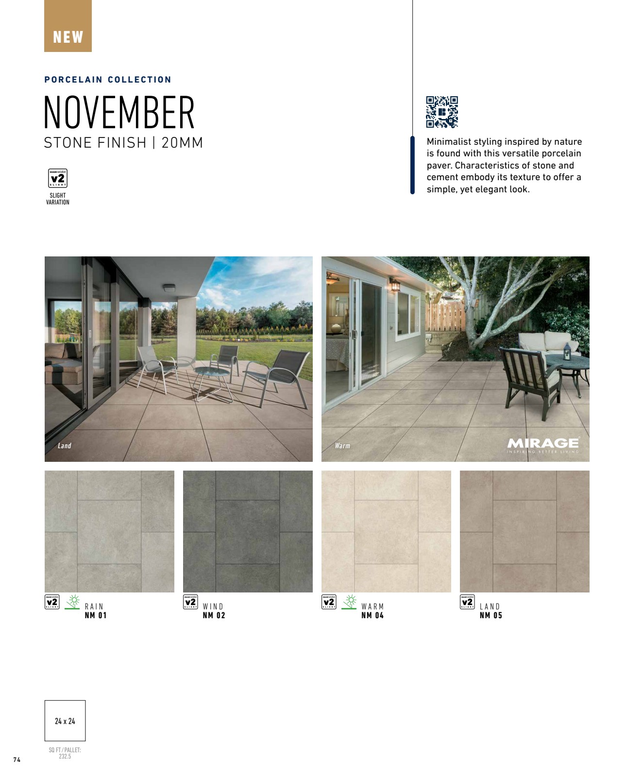 November by Belgard - Porcelain