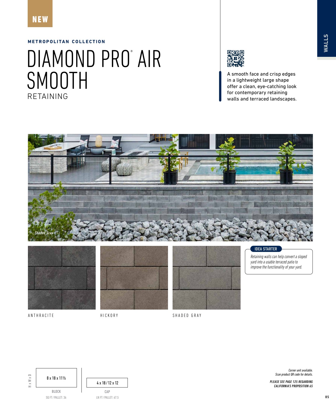 Diamond Pro Air Smooth by Belgard - Walls