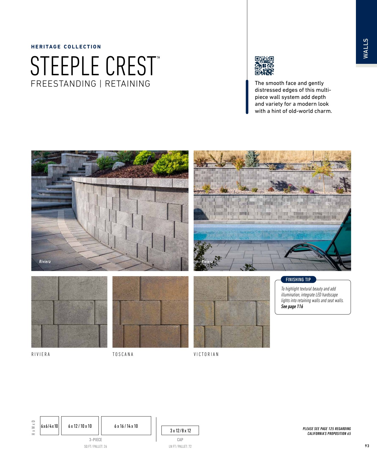 Steeple Crest by Belgard - Walls
