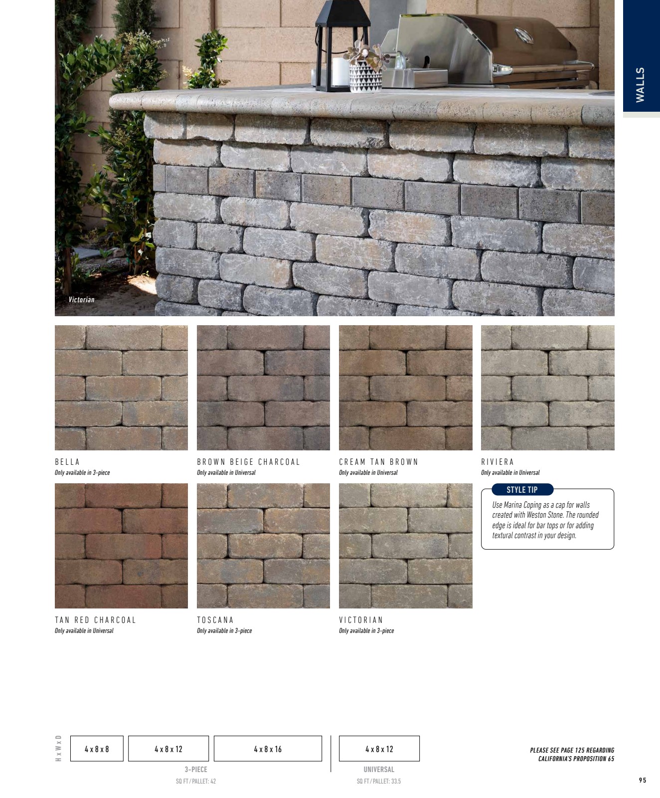 Weston Stone – Colors by Belgard - Walls