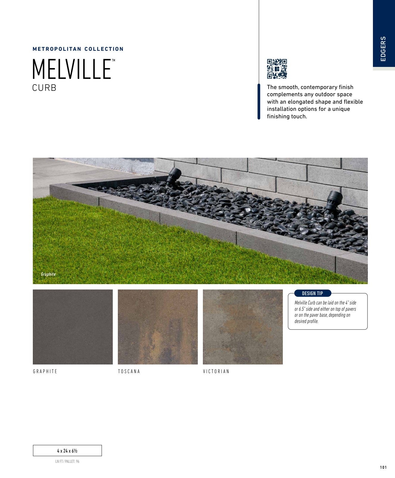 Melville Curb by Belgard - Steps & Finishing