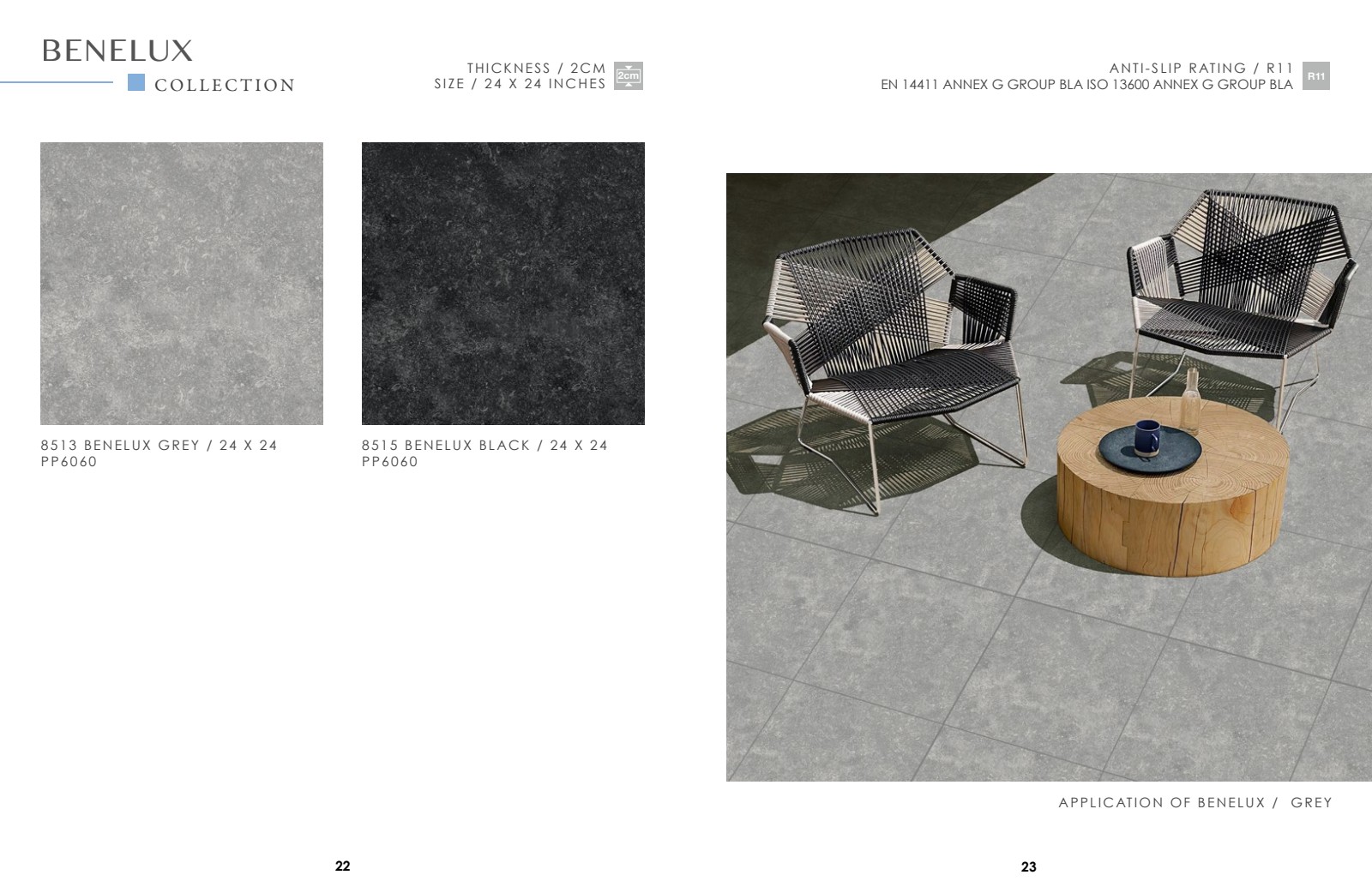 BENELUX – Colors by ENMON - Porcelain