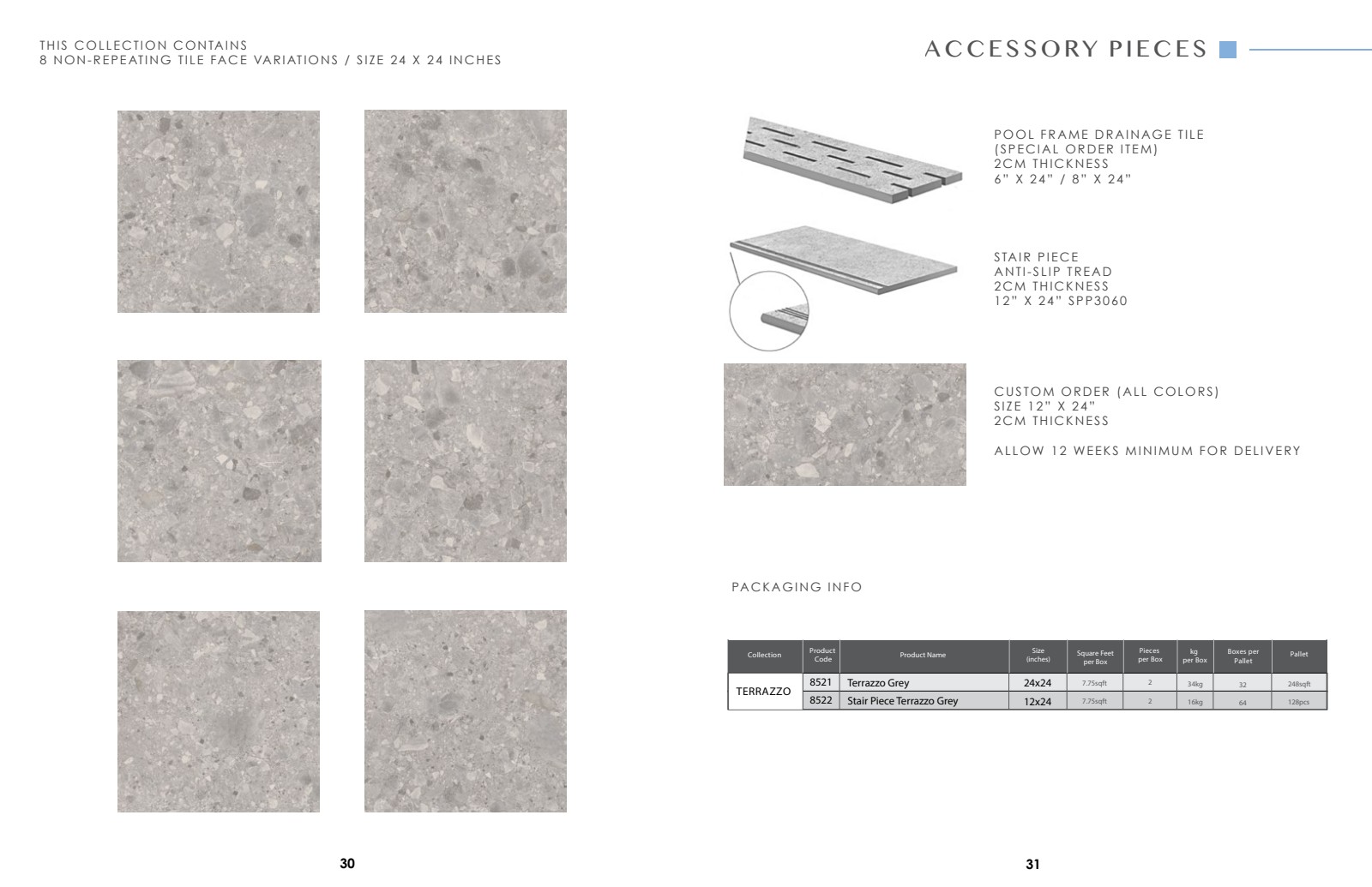 TERRAZZO – Packaging by ENMON - Porcelain