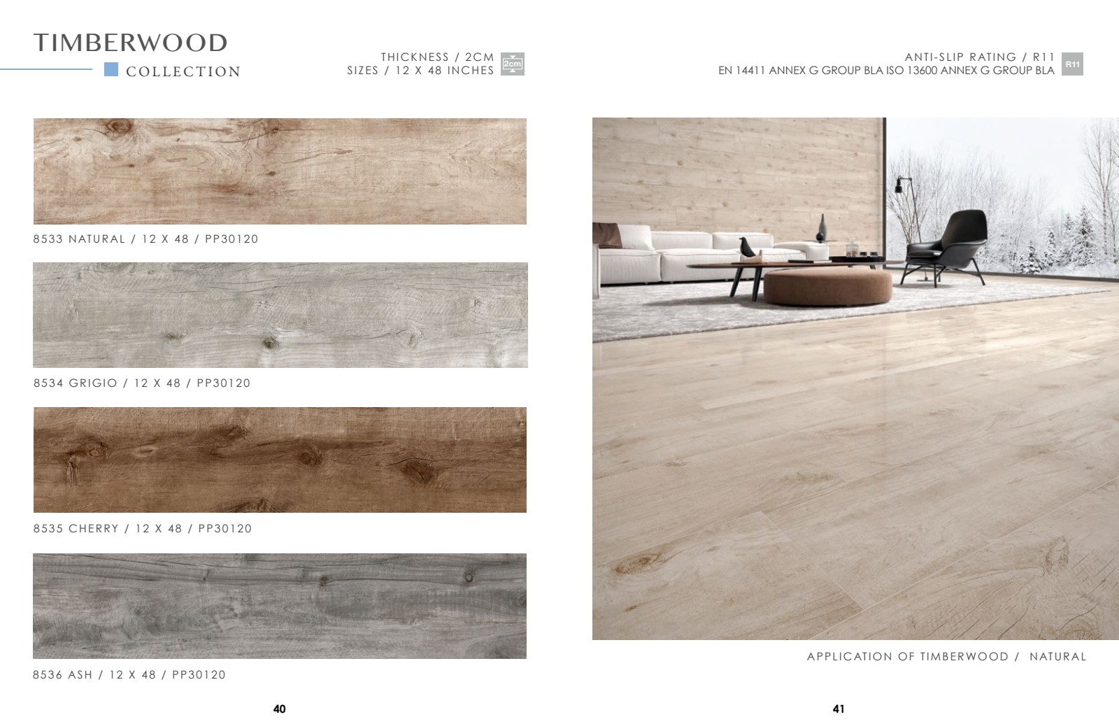 TIMBERWOOD – Colors by ENMON - Porcelain