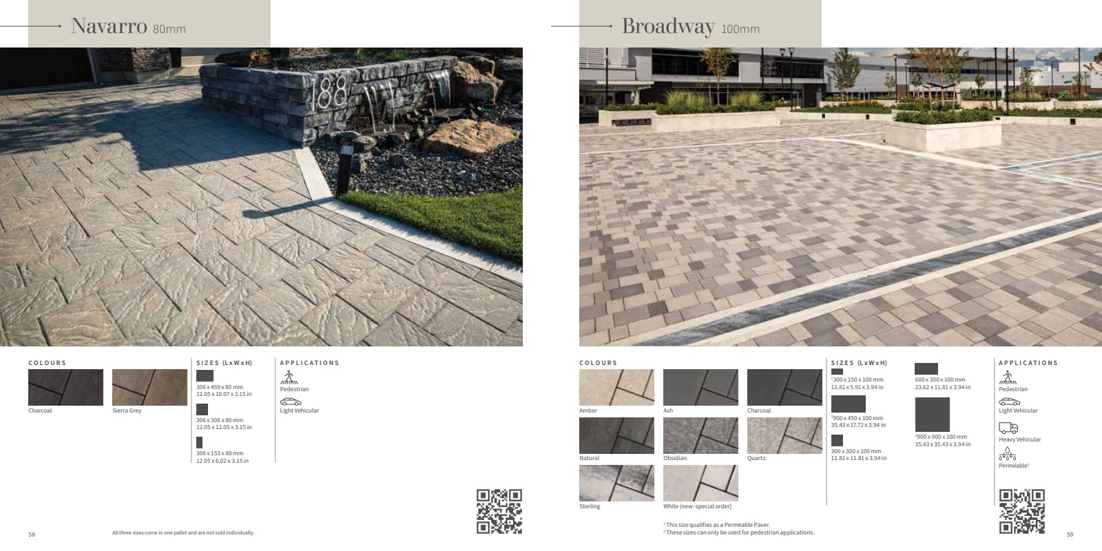 Navarro 80mm by Barkman - Pavers