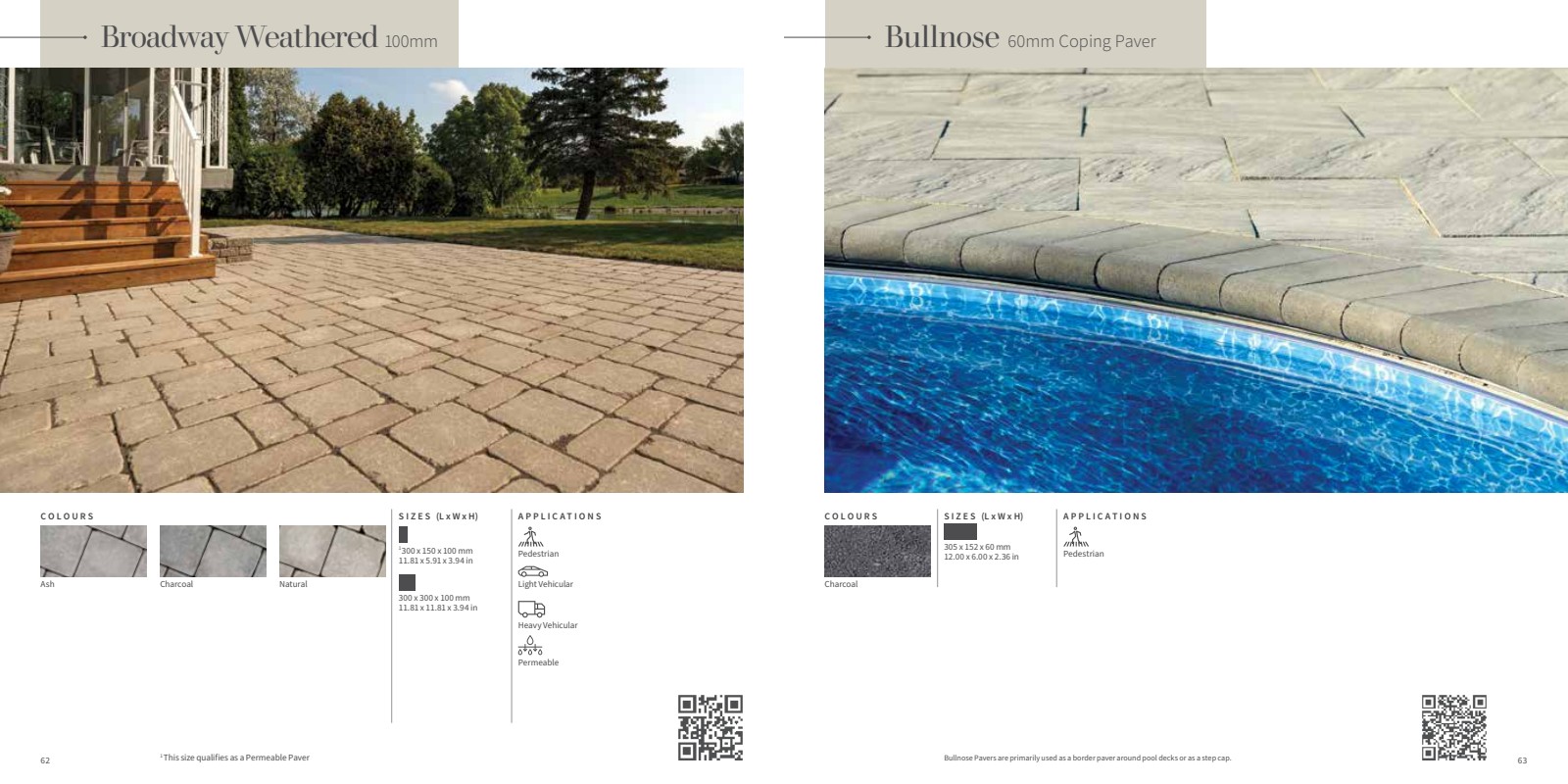 Broadway Weathered 100mm by Barkman - Pavers