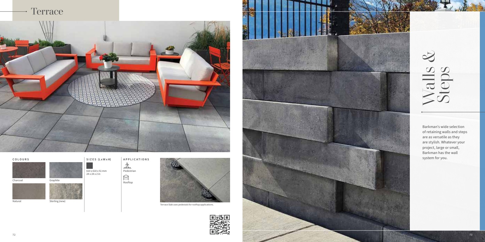 Terrace Slabs by Barkman - Slabs