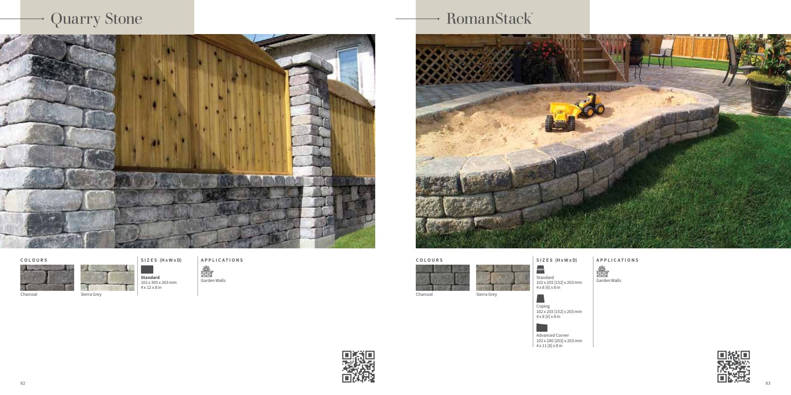 Quarry Stone Wall by Barkman - Walls