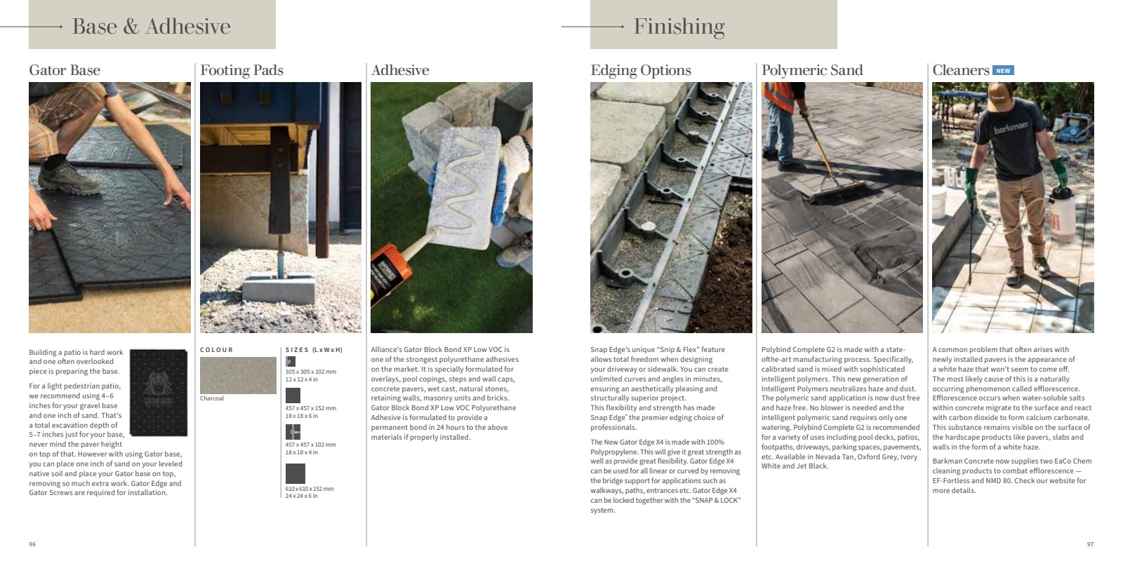 Base, Adhesive & Finishing by Barkman