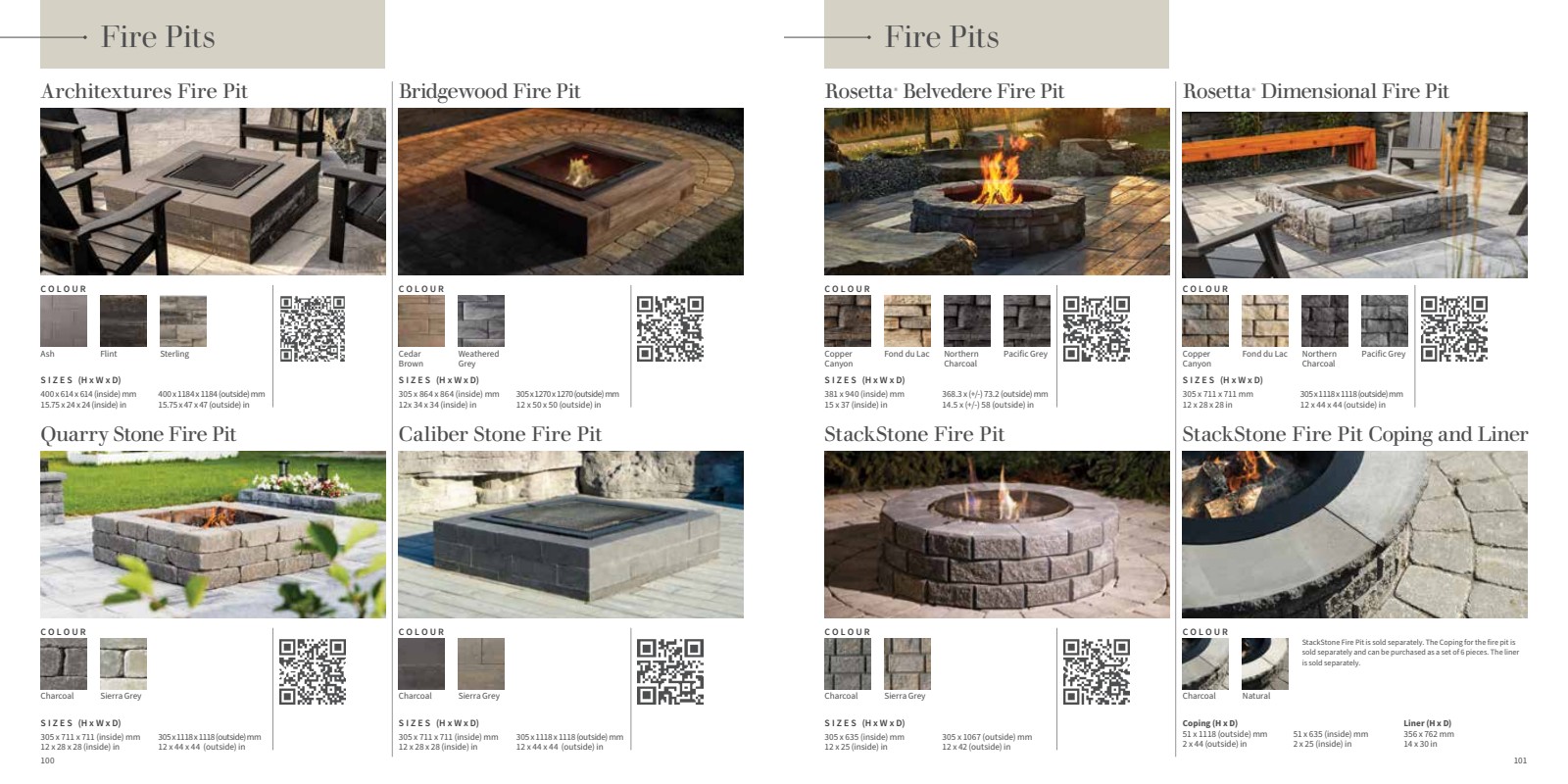 Fire Pits (All Models) by Barkman